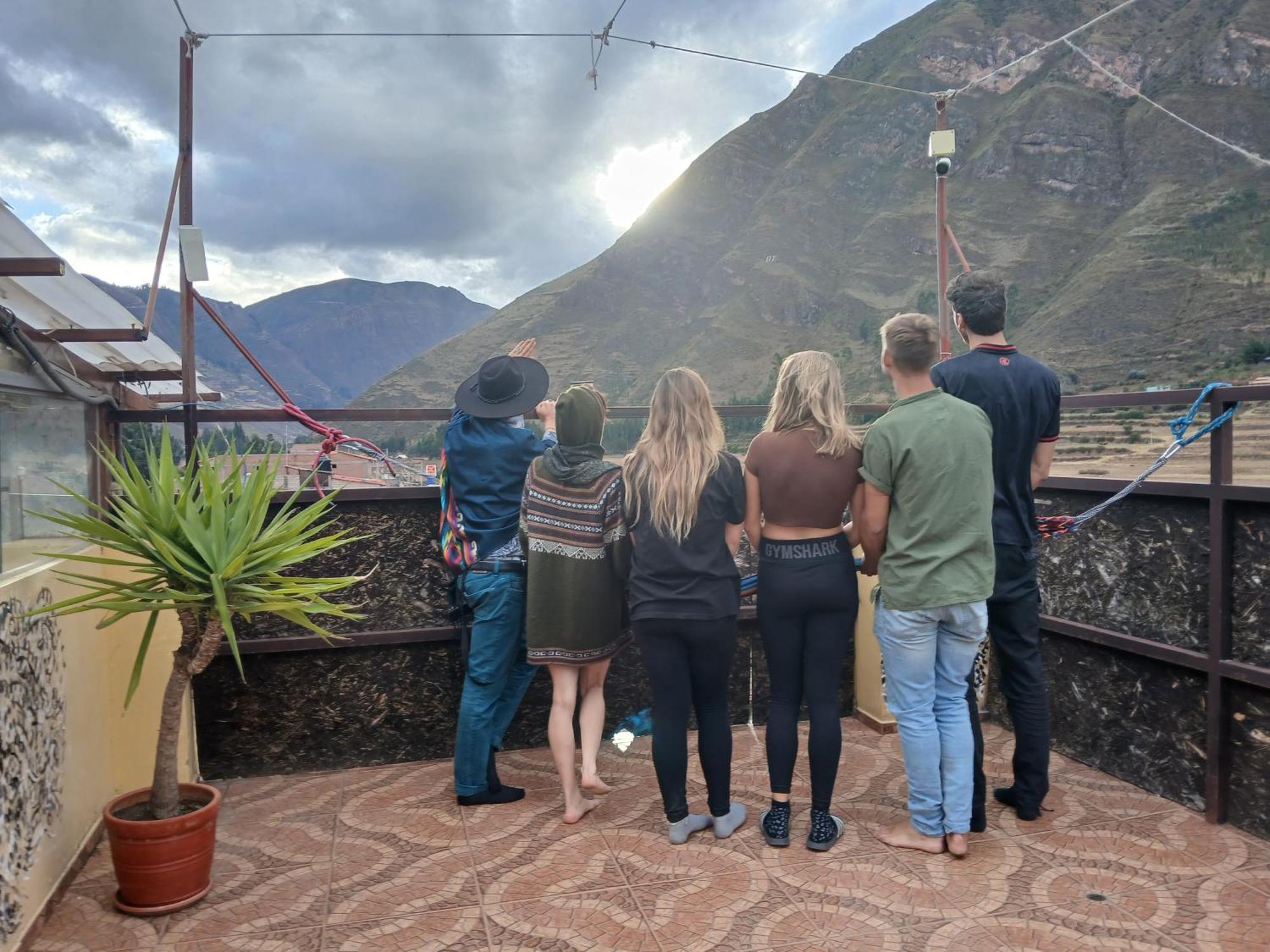 El Parche Rutero Hostel Pisac Exterior foto