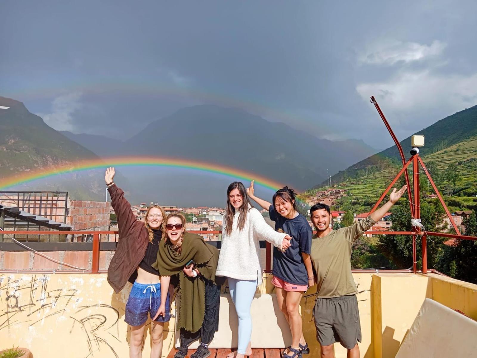 El Parche Rutero Hostel Pisac Exterior foto