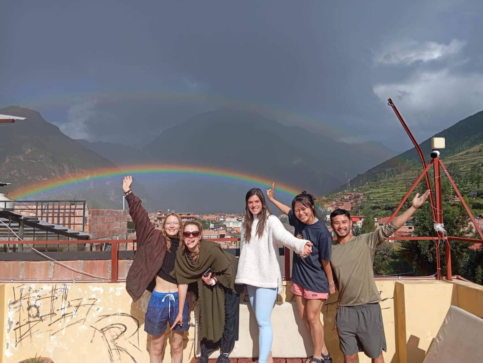 El Parche Rutero Hostel Pisac Exterior foto